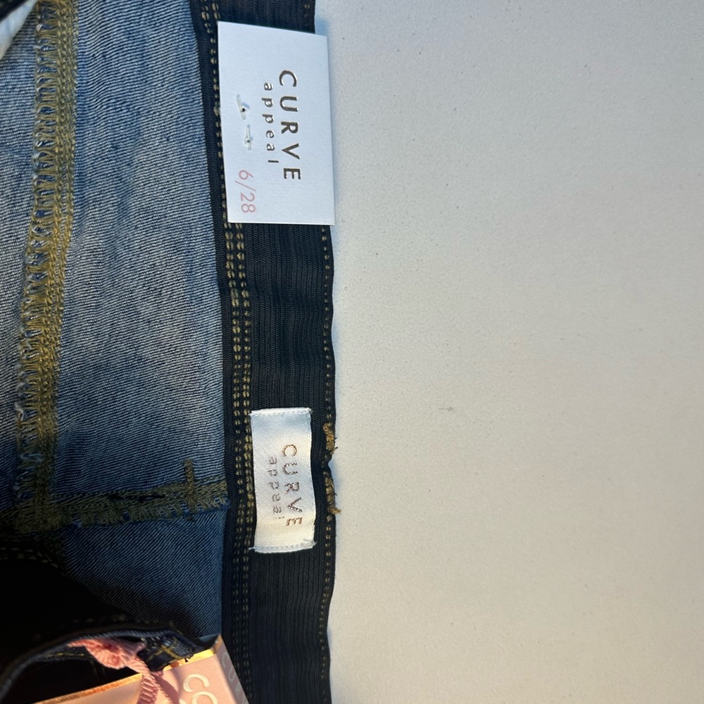 Curve Appeal Women's Skinny Jeans - Indigo - Picture 7 of 10